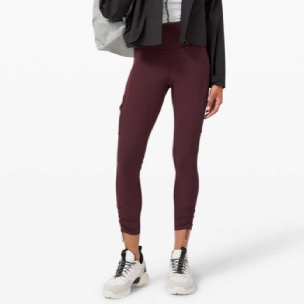 Like New Lululemon Trail Trekker High Rise Tight